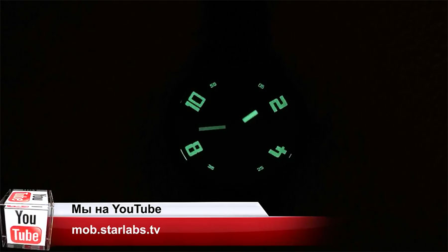 Ночная подсветка циферблата Lenovo Watch X