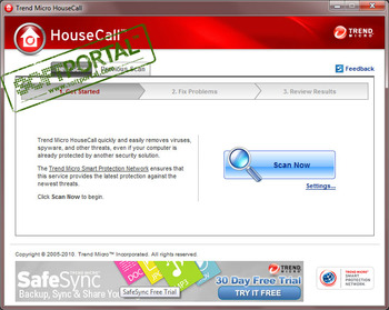What are some HouseCall antivirus programs?