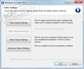  K-lite Codec Pack  Windows 8 -  8