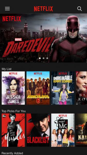 Netflix 10.6.2 для iPhone, iPad (iOS)