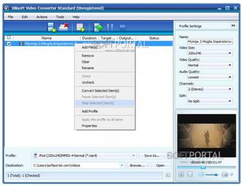 Xilisoft Video Converter New - мощный, универсальный видео конвертер