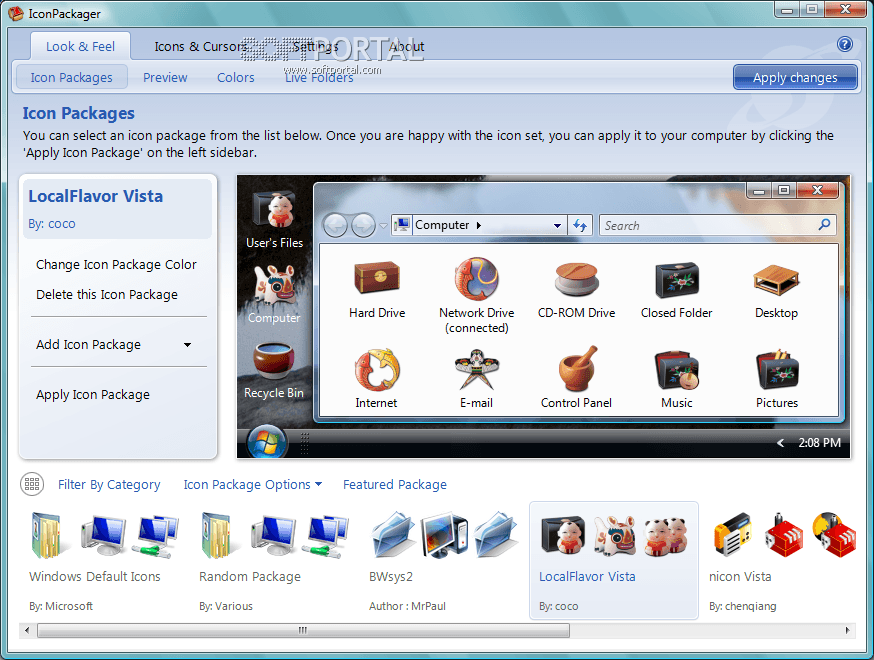 Iconpackager торрент