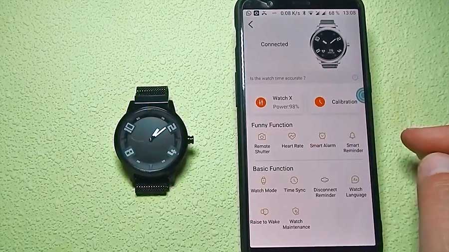 Настройка Lenovo Watch X
