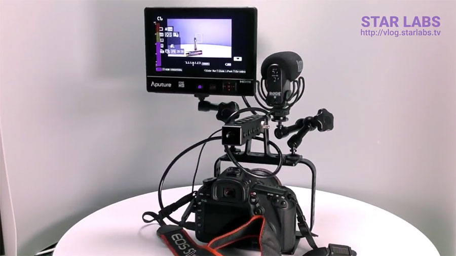 Aputure VS 2 FineHD KIT на камере