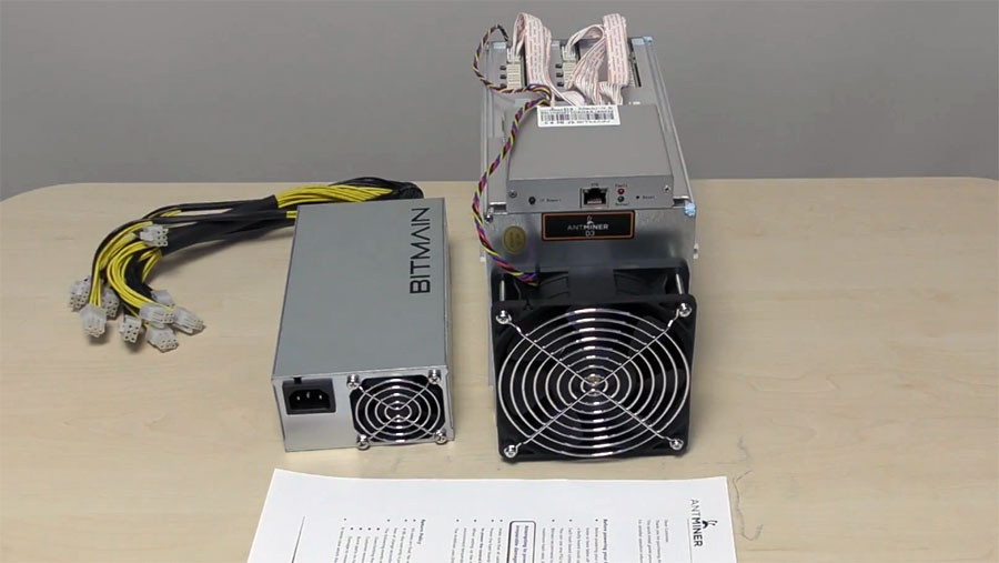  BITMAIN AntMiner D3 комплект поставки