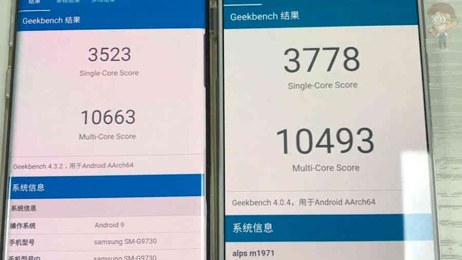 Meizu 16S бенчмарк