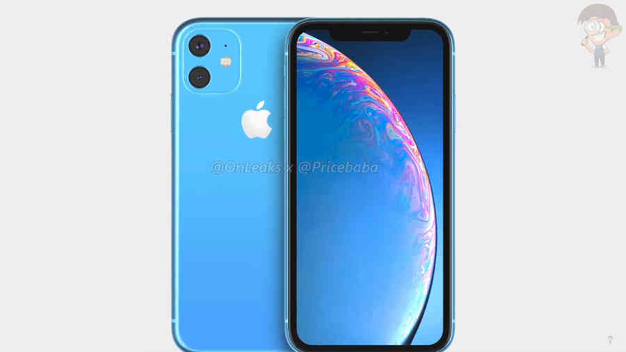 рендер iPhone XR