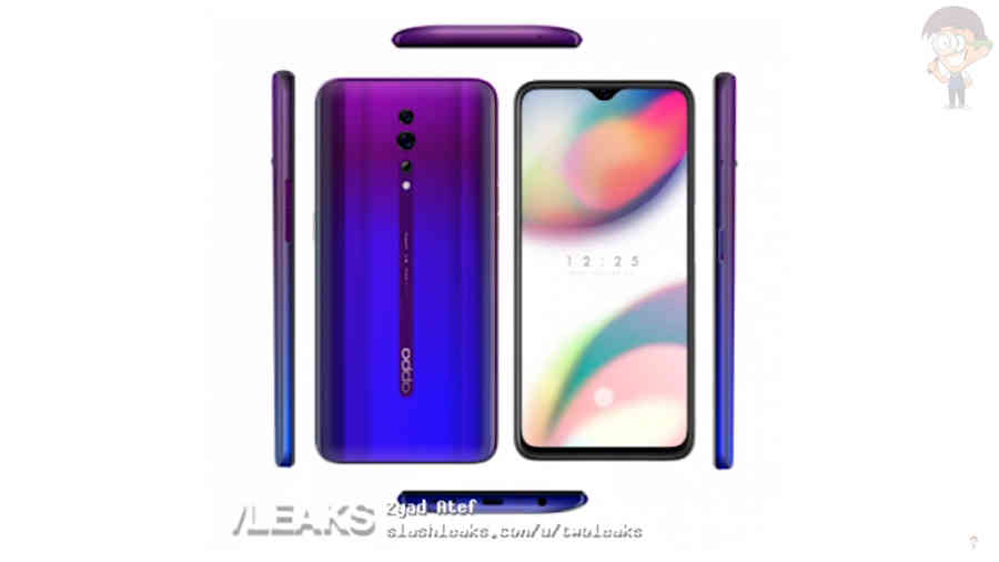 рендер OPPO Reno Z