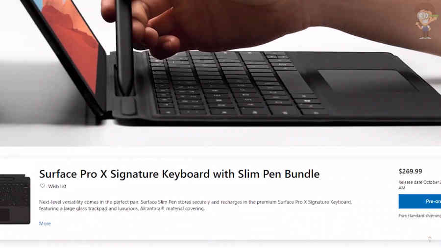 Microsoft Surface Pro X Keyboard