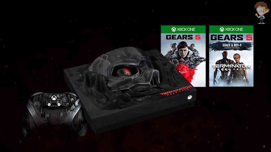 Xbox One X с терминатором