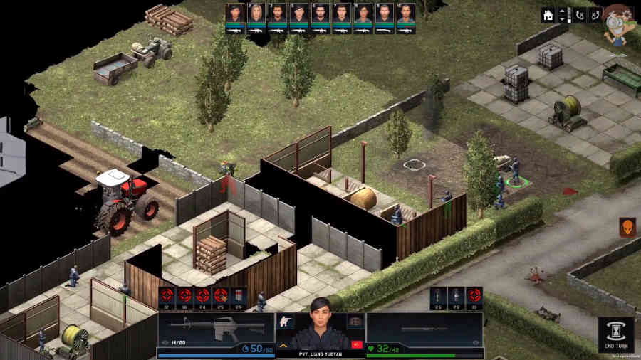 скриншот игры Xenonauts 2