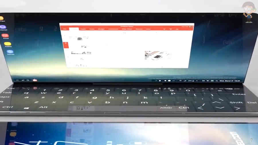 Предполагаемый гибкий смартфон от LG