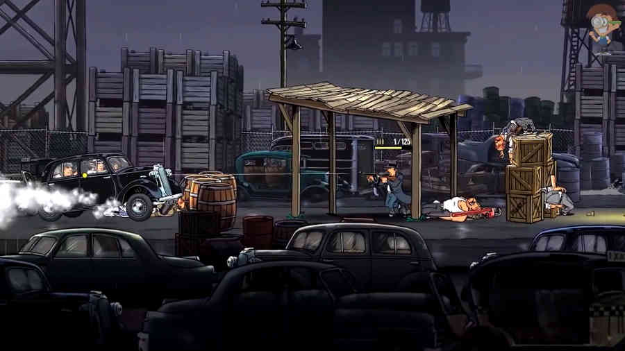 Двумерный динамичный шутер Guns Gore and Cannoli 2