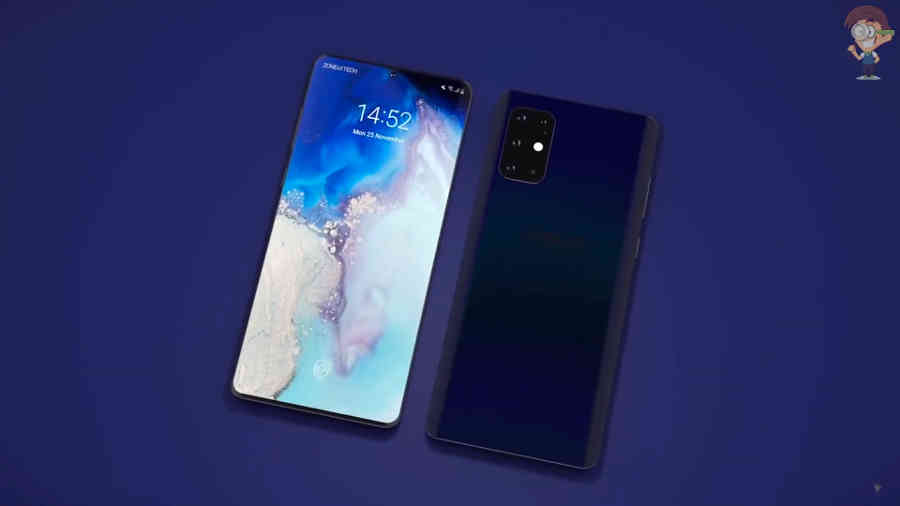 Первый официальный рендер предстоящего флагмана Samsung Galaxy S11+