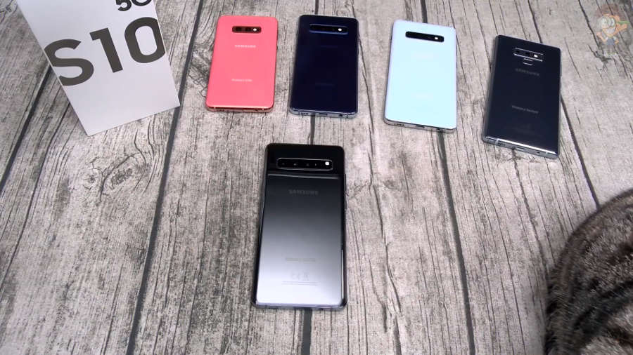 Семейство 5G-смартфонов Samsung Galaxy S10