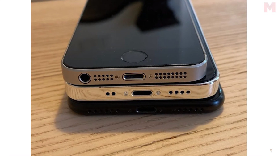Массогабаритный макет iPhone 12 сравнили с iPhone SE и iPhone 7