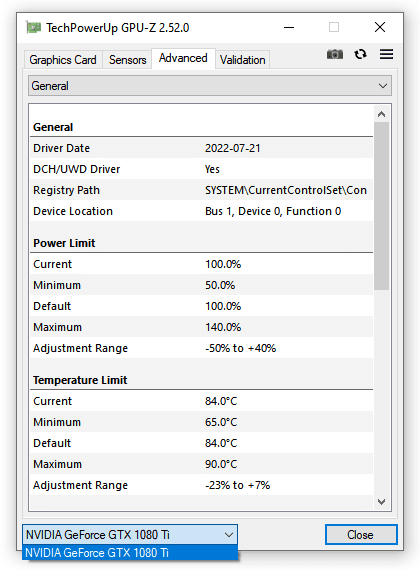 GPU-Z Graphics Card GPU Information Utility