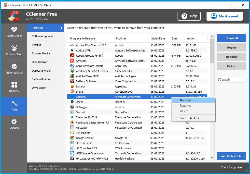 download ccleaner portable for windows 10