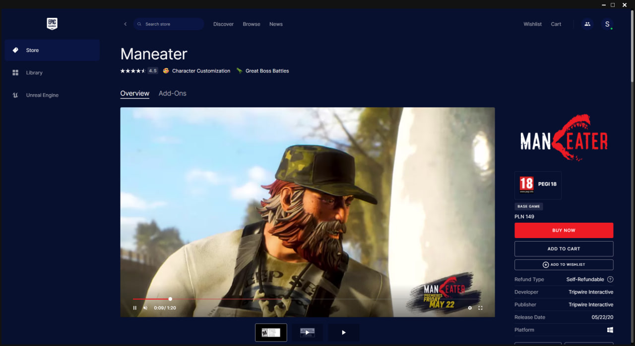 Epic Games Launcher Concept Update #2 : Game details page (from Library  click) : r/EpicGamesPC