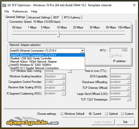 Tcp Optimizer Settings - Colaboratory