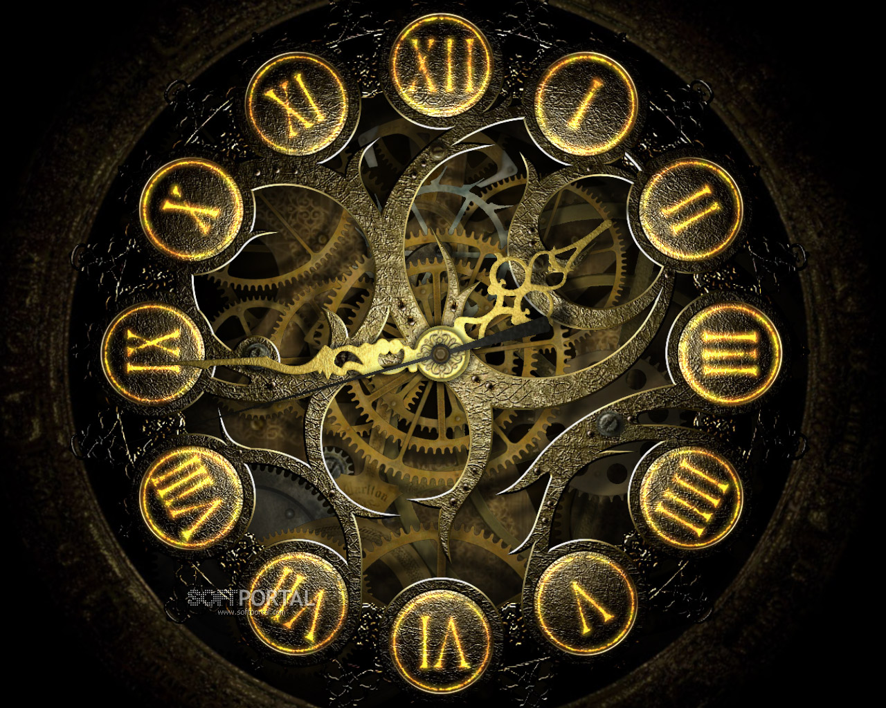 mechanical clock 3d screensaver 1.3 registration code