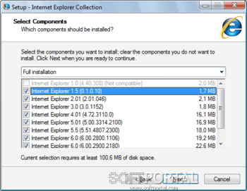 Internet Explorer Collection скриншот № 1