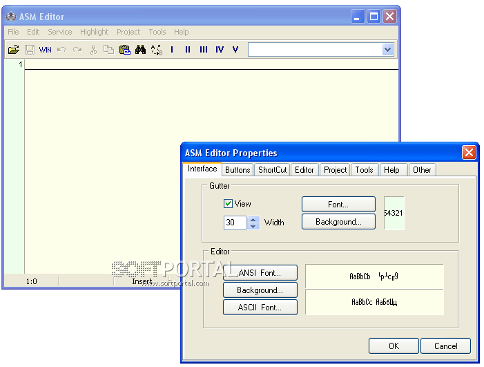 ASM Editor for Windows

