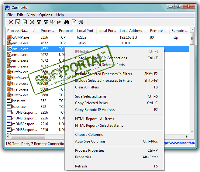 download the new version for apple CurrPorts 2.76