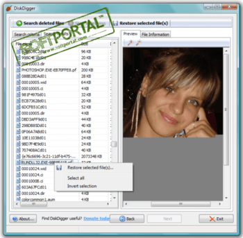 DiskDigger скриншот № 1