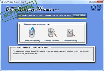 EASEUS Data Recovery Wizard FREE скриншот № 1