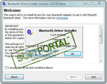 BlueTooth Driver Installer скриншот № 1