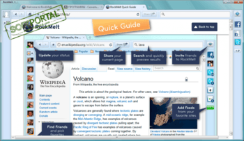 RockMelt скриншот № 1