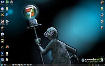 Windows 7 Dark Theme скриншот № 1
