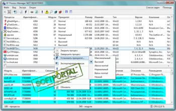 EF Process Manager скриншот № 1