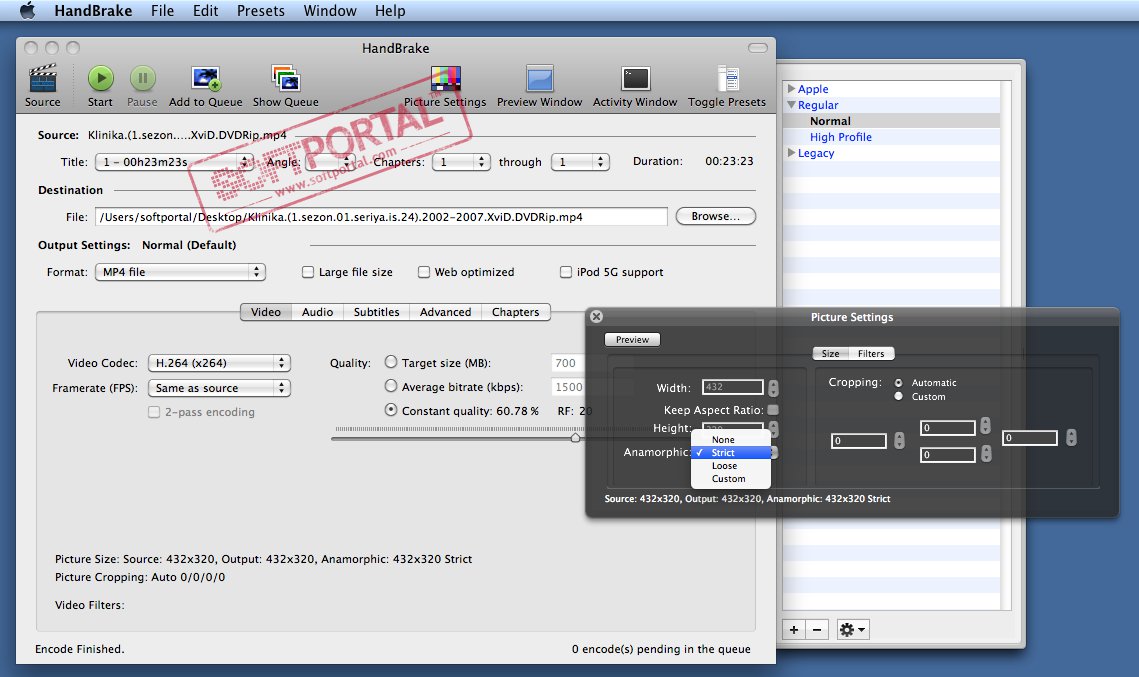 handbrake mac osx 10.6