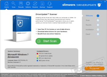 SlimDrivers - скачать бесплатно SlimDrivers 5.8.13.48