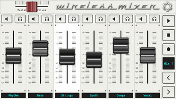Wireless Mixer скриншот № 1