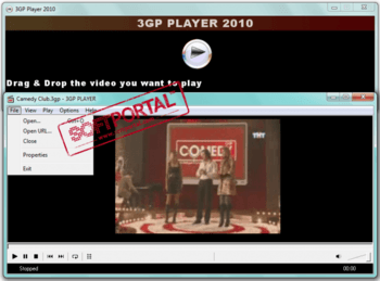 3GP Player 2010 скриншот № 1