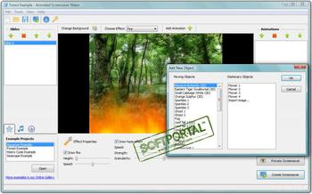 Animated Screensaver Maker скриншот № 1