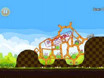 Angry Birds Seasons HD скриншот № 1