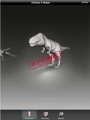 123D Sculpt скриншот № 1