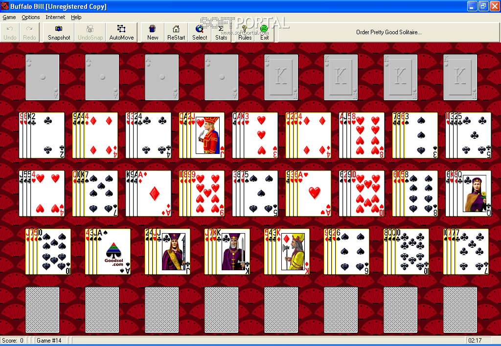 Serial pretty good solitaire game Serial pretty good solitaire game