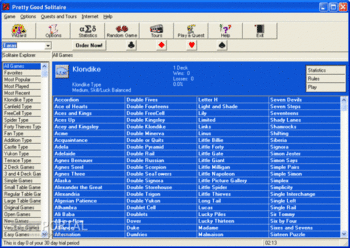 Pretty Good Solitaire скриншот № 1