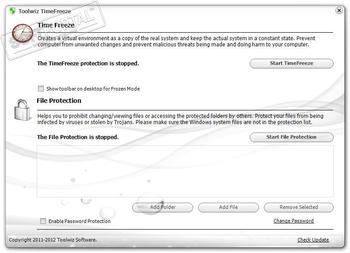 Toolwiz Time Freeze скриншот № 1