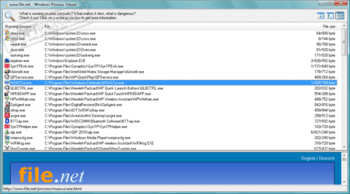 Windows Process Viewer скриншот № 1