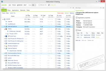 NetLimiter Pro скриншот № 1