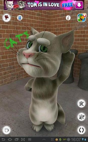 Говорящий кот Том Free 4.2.1.221 (Android)