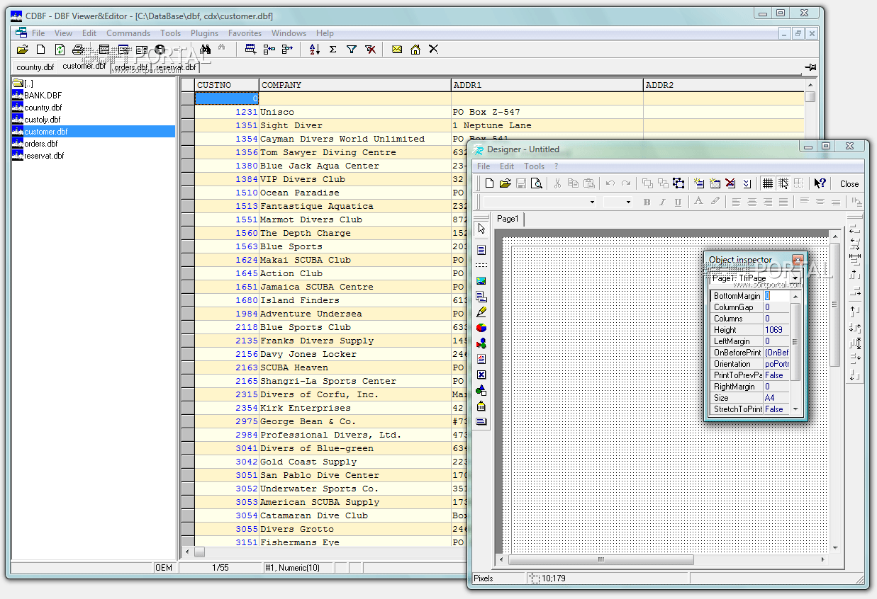 Torrent cdbf - dbf viewer and editor download