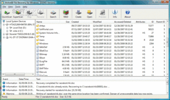 Active File Recovery скриншот № 1