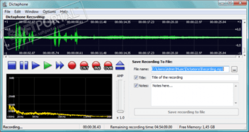 Dictaphone скриншот № 1